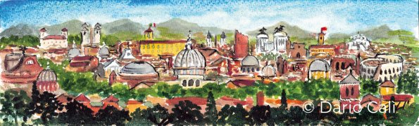 panorama dal Gianicolo - venduto