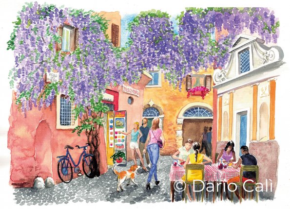 Vicolo del Piede - cm 34x23 - € 300