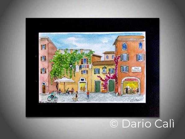 Trastevere - Piazza della Scala