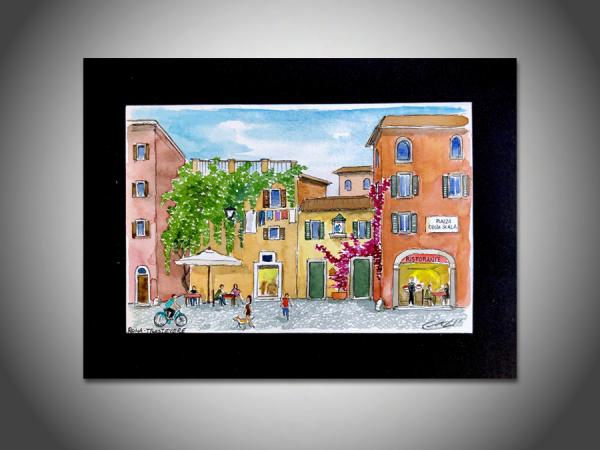 Trastevere - Piazza della Scala