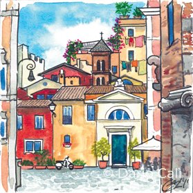 Piazza in Piscinula cm 10x10