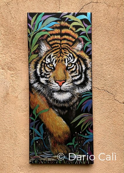 Tigre - cm30x70 - € 500