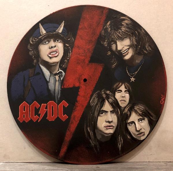 AC/DC - acrilici su vinile LP - € 80