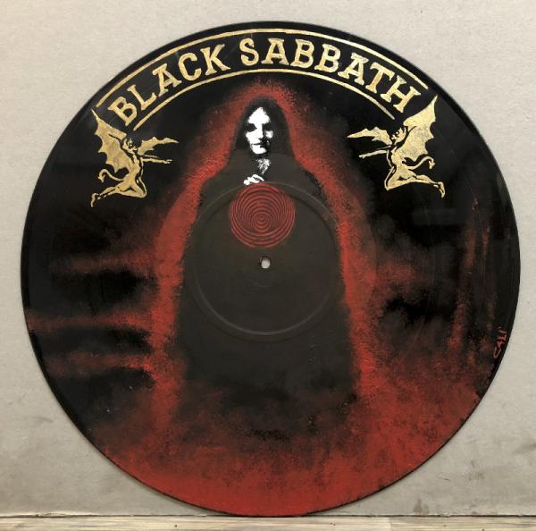 Black Sabbath - acrilici su LP vinile €- € 110