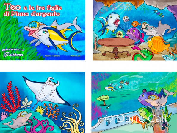 Teo e le tre figlie di Pinna d'Argento - self publishing