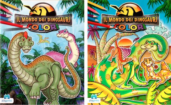 Coloriamo i dinosauri - Play Press