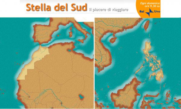 cartine per programma tv Stella del Sud (Rai 1)