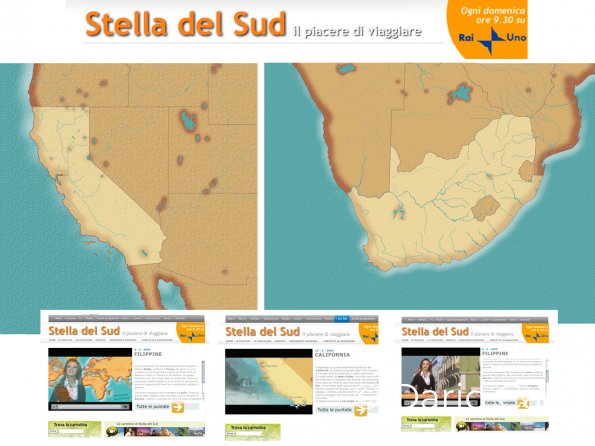 cartine per programma tv Stella del Sud (Rai 1)