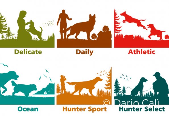 illustrazioni per sacchi pet food